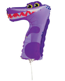 Number 7 Animal Balloon