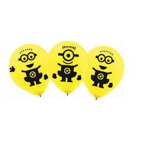 Despicable Me 30cm Latex Balloons Pack of 6