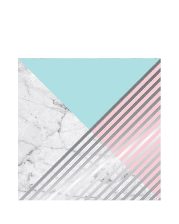 Marble Lunch Napkins Pack of 10