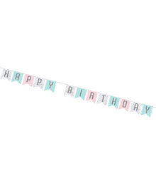 Marble Party Paper Bunting