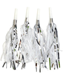 Marble Party Tassel Horns Pack of 4