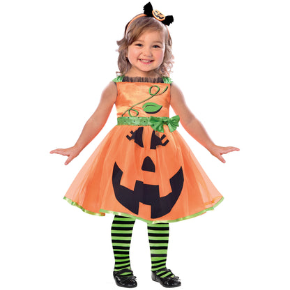 Cute Pumpkin Toddler and Kids Costume 3-4 Years
