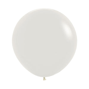 Sempertex 60cm Pastel Dusk Cream Latex Balloons 107 10PK