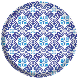 Mediterranean Melamine 17cm Plates Pack of 4