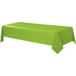 Kiwi Green Plastic Tablecover