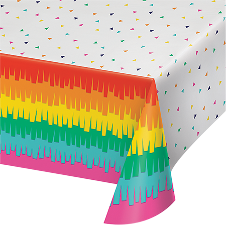 Fiesta Fun Plastic Tablecover