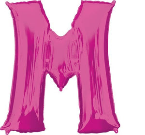 SuperShape Letter M Pink Balloon