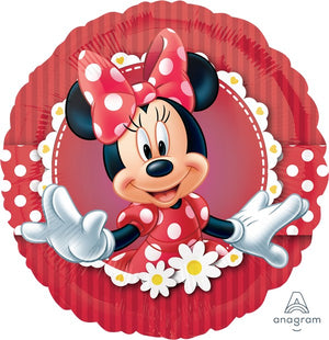 45cm Standard HX Mad about Minnie Balloon