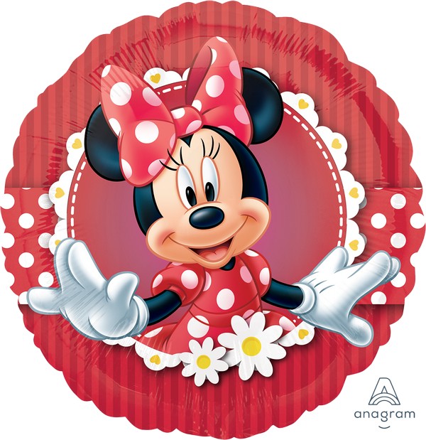 45cm Standard HX Mad about Minnie Balloon