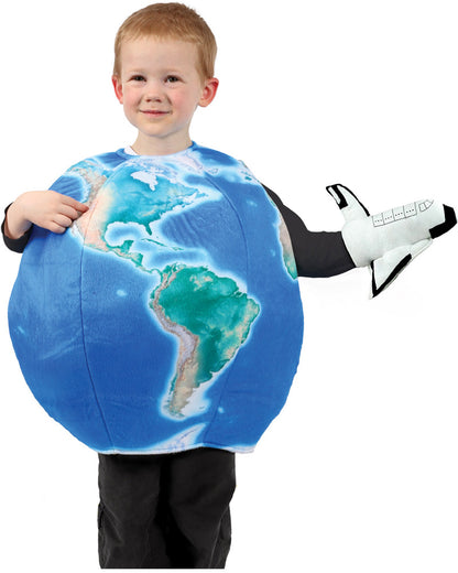 Earth In Space Globe Boys Costume