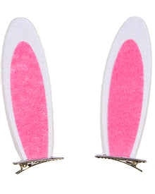 Easter Bunny Felt Hair Clip Ears