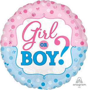 Gender Reveal Standard Foil Balloon