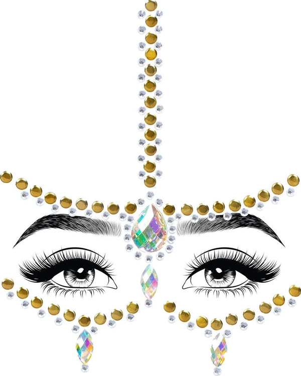 Eden Adhesive Face Jewels Sticker