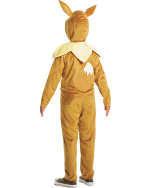 Pokemon Eevee Hooded Classic Jumpsuit Kids Costume
