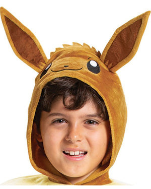 Pokemon Eevee Hooded Classic Jumpsuit Kids Costume