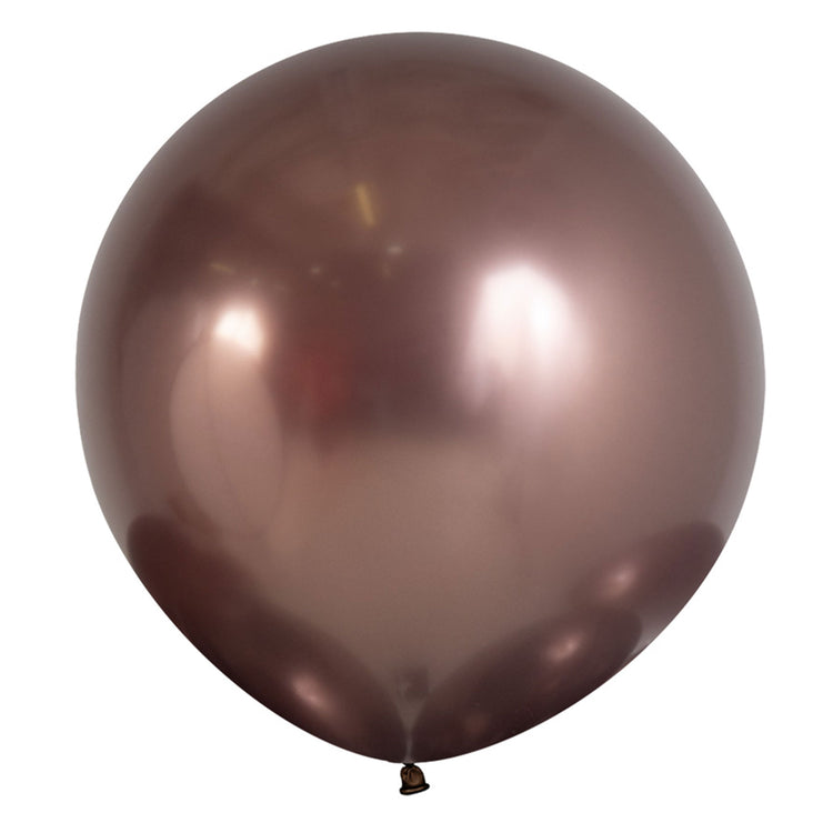Sempertex 60cm Metallic Reflex Truffle Latex Balloons 976, 3PK Pack of 3
