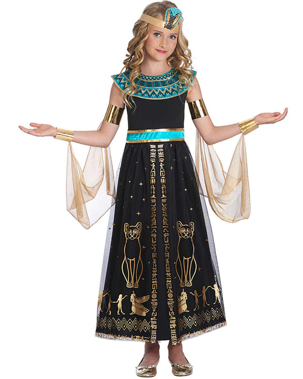 Egyptian Dazzling Cleo Girls Costume