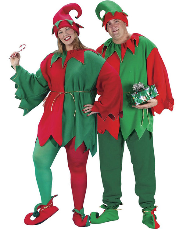 Elegant Elf Adult Plus Size Christmas Costume