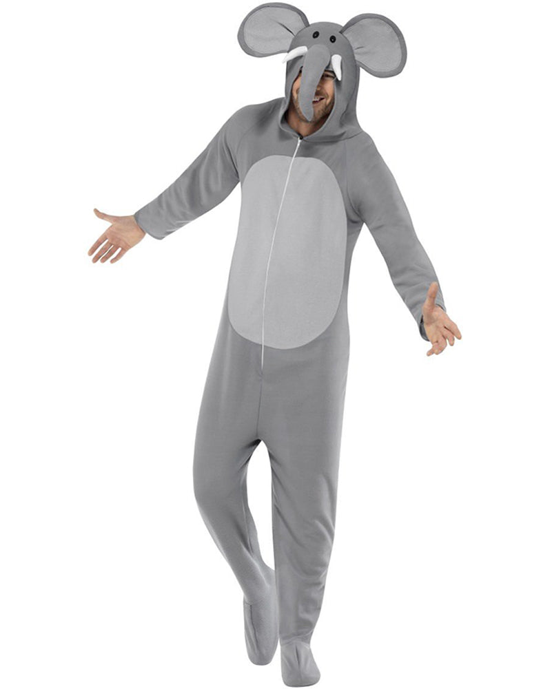 Elephant Hooded Adult Costume