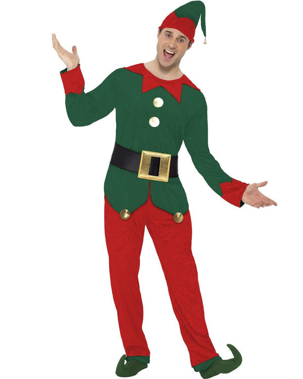 Elf Deluxe Mens Christmas Costume