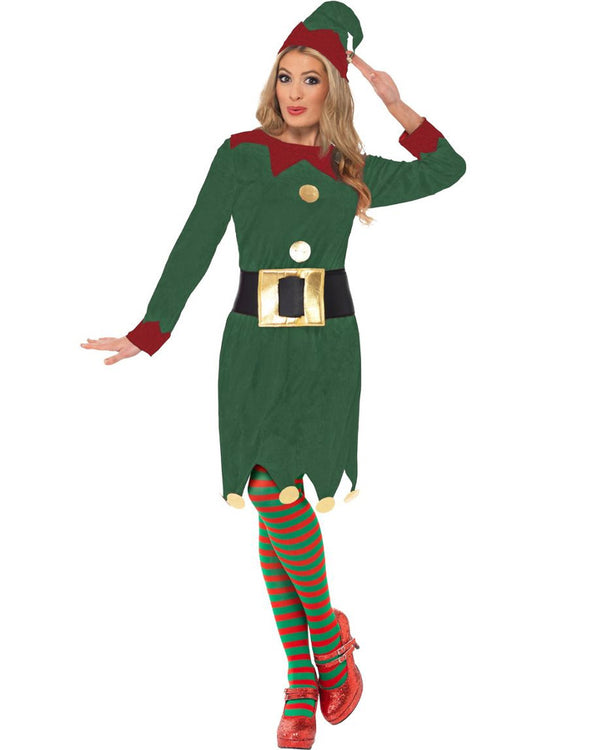 Elf Deluxe Womens Christmas Costume