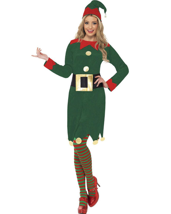Elf Deluxe Womens Christmas Costume