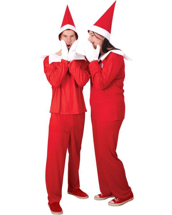 Elf On The Shelf Adult Christmas Costume