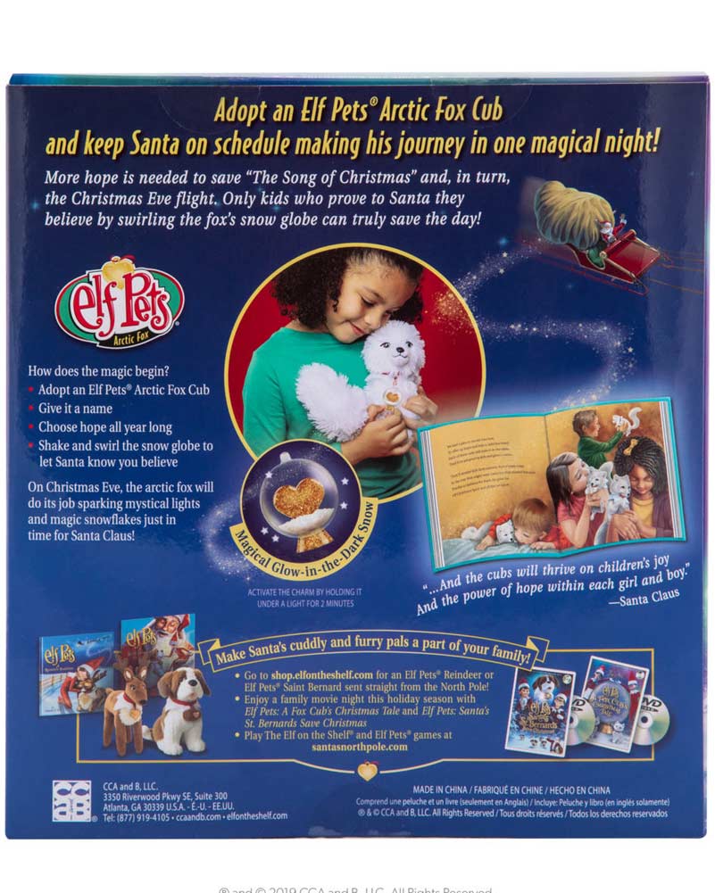 Elf on the Shelf An Arctic Fox Tradition Book and Toy