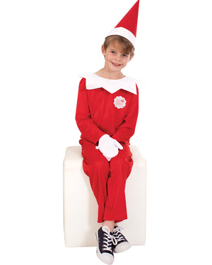 Elf On The Shelf Kids Christmas Costume