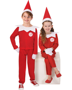 Elf On The Shelf Kids Christmas Costume