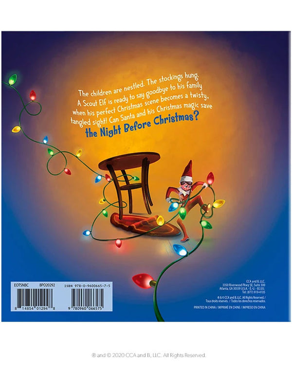 Elf On The Shelf Night Before Xmas Story Book