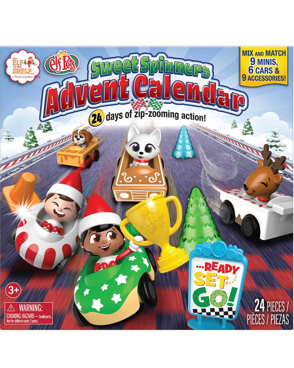 Elf On The Shelf Scout Elves at Play Sweet Spinners Advent Calendar