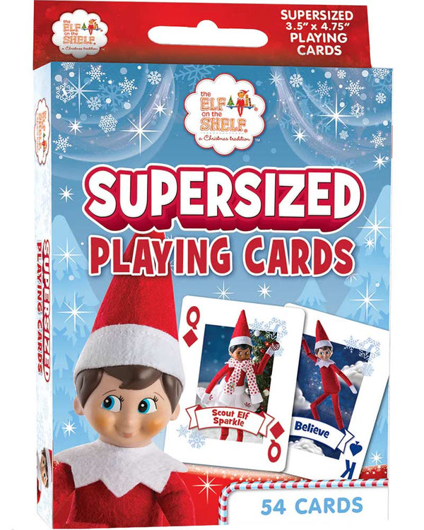 Elf On The Shelf Supersized Playing Cards