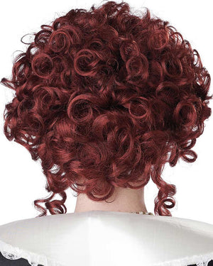 Elizabethan Lady Curly Red Wig
