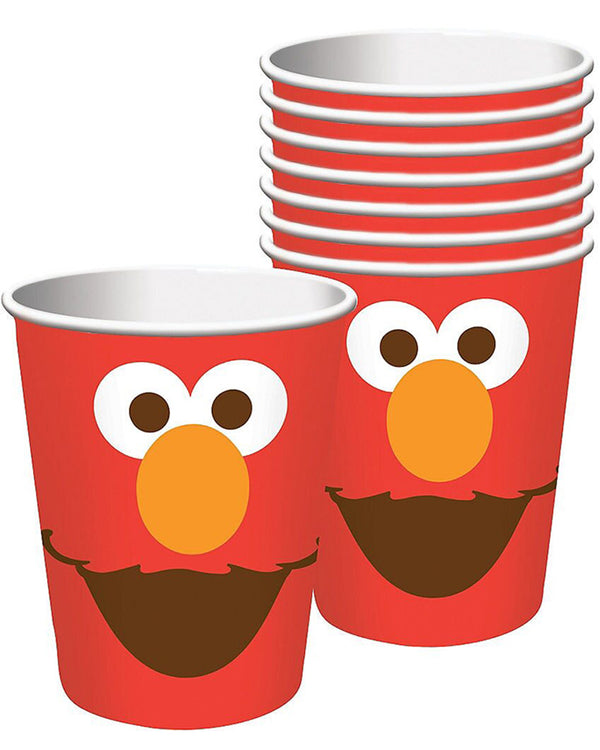 Elmo Turns One 266ml Paper Cups Pack of 8