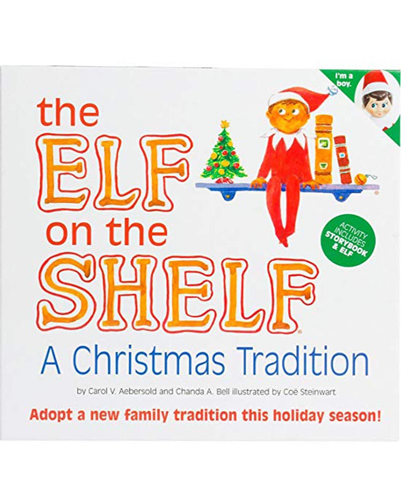 Elf on the Shelf Scout Elf Boy and Book
