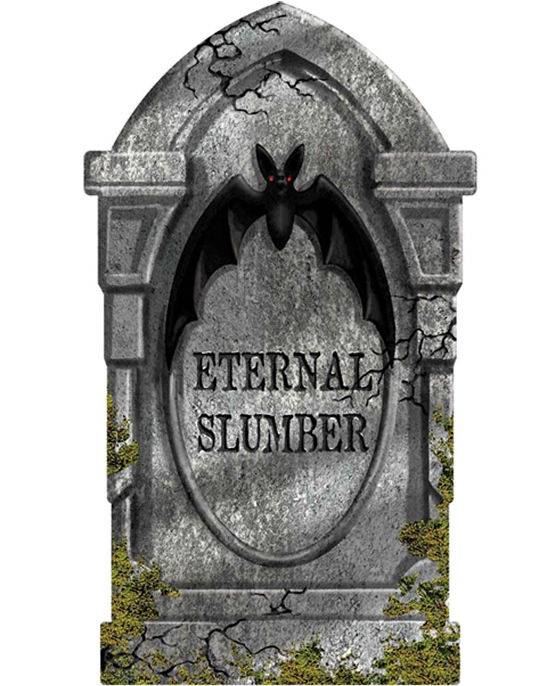 Eternal Slumber Foam Tombstone 55cm