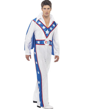 Evel Knievel Mens Costume