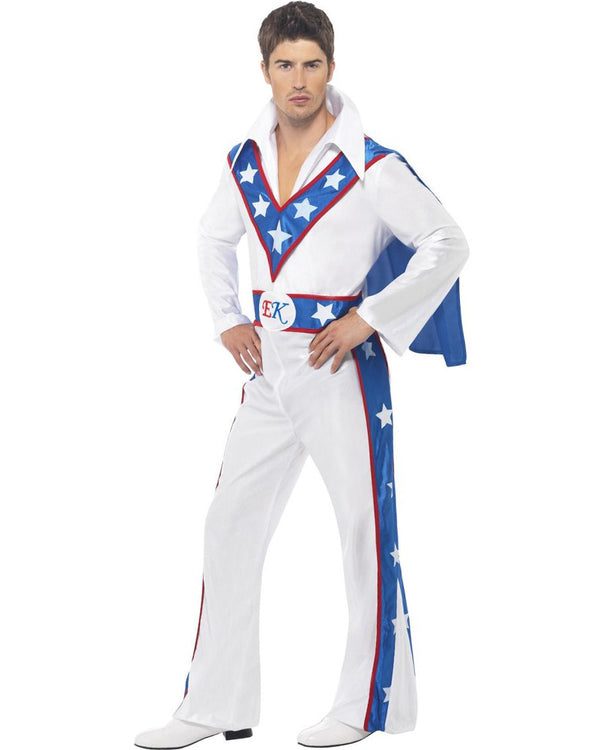 Evel Knievel Mens Costume