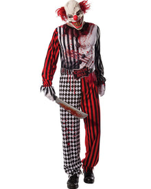 Evil Clown Mens Halloween Costume