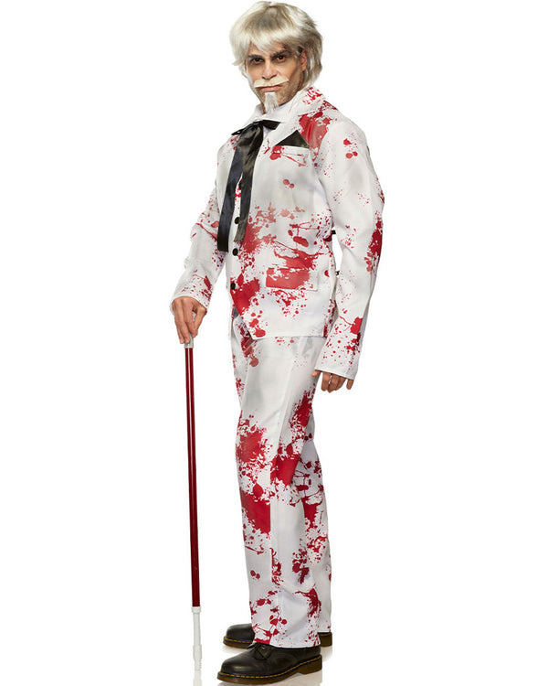 Evil Fast Food Colonel Mens Costume