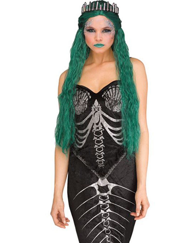 Evil Onyx Mermaid Queen Tiara