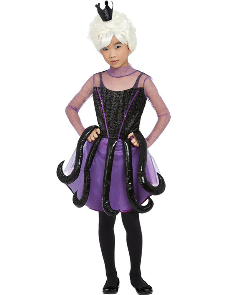 Evil Sea Witch Kids Costume