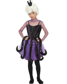 Evil Sea Witch Kids Costume