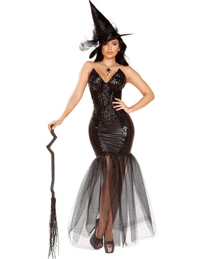 Evil Spell Witch Premium Womens Costume