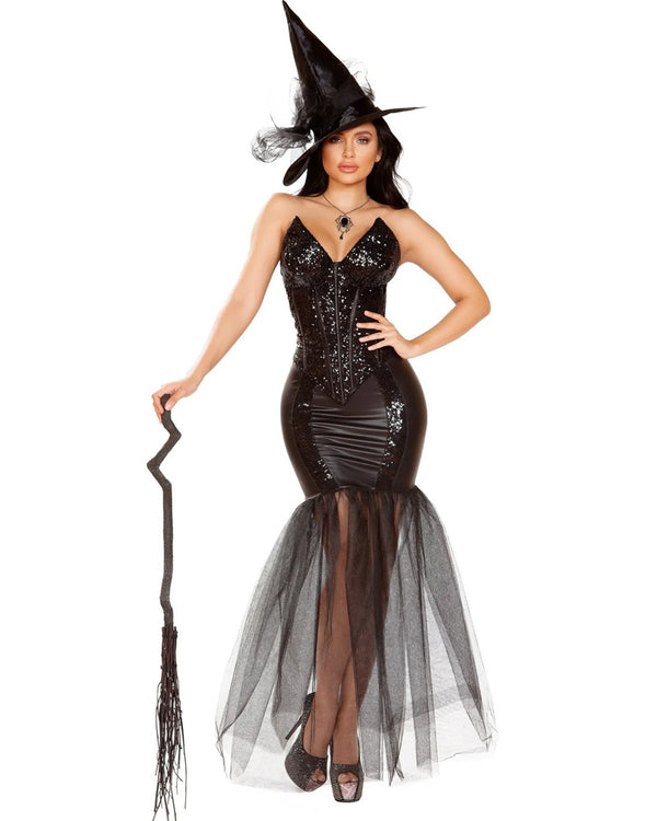 Evil Spell Witch Premium Womens Costume