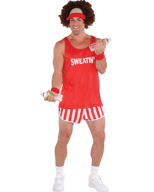 80s Exercise Maniac Mens Costume