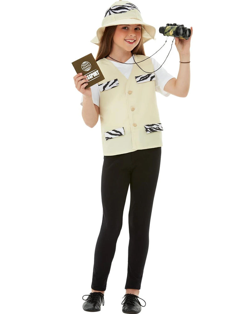 Explorer Waistcoat Hat and Props Kids Kit