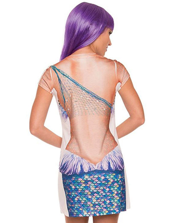 Mermaid Cover Up Womans Dress