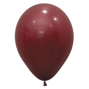 Sempertex 30cm Fashion Merlot Latex Balloons 018 100PK